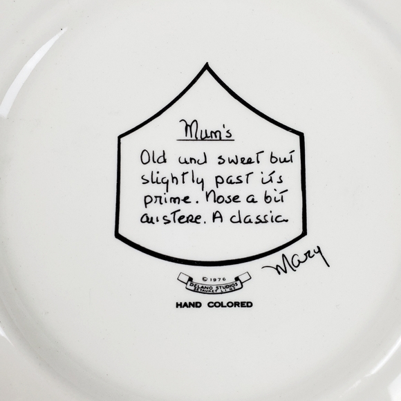 Delano Studios Mum's Private Stock Dessert Plate - Picture 3 of 3